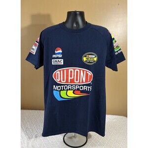 Vtg 2004 AOP  Jeff Gordon #24 NASCAR Nextel Cup Series 2 Sided DuPont Tee Size L